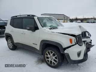 2021 Jeep Renegade Limited z VIN ZACNJDD16MPM24745, wystawiony jako Copart lot #43131195 z przebiegiem 61 263 mil mil oraz Szkoda całkowita • Salvage title. Historia ofert i sprzedaży dostępna na DreamBid. Obrazek 4.