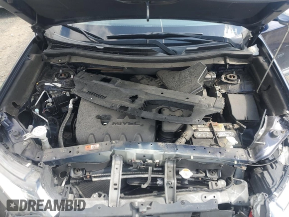 2016 Mitsubishi Outlander SE with VIN JA4AZ3A39GZ035253, listed as a Copart auction lot 62355235 with 97,963 mi miles and Salvage title. Bid and sale history available at DreamBid. Image 12.