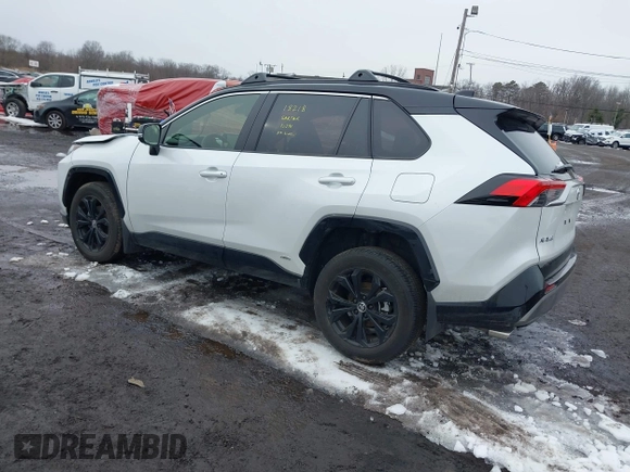 2024 Toyota RAV4 Hybrid XSE with VIN JTME6RFV2RD560488, listed as a IAAI auction lot 41542751 with 9,402 mi miles and . Bid and sale history available at carsss.com. Image 3.