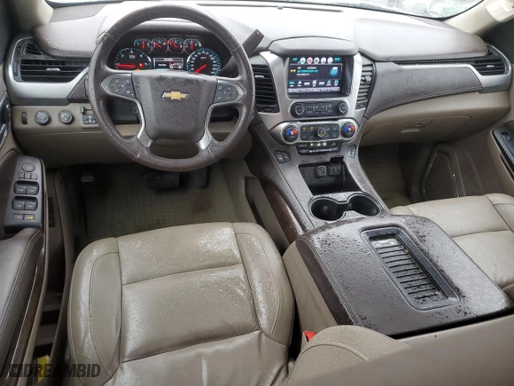 2016 Chevrolet Tahoe LT with VIN 1GNSKBKC5GR371609, listed as a Copart auction lot 49333025 with 110,868 mi miles and Salvage Title. Bid and sale history available at carsss.com. Image 8.