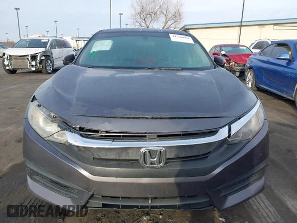 2017 Honda Civic Sedan LX with VIN 19XFC2F59HE204377, listed as a IAAI auction lot 41706604 with 160,114 mi miles. Bid and sale history available at carsss.com. Image 13.