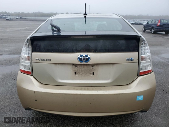 2011 Toyota Prius I with VIN JTDKN3DU4B0293302, listed as a Copart auction lot 51790605 with 217,721 mi miles and Salvage Title. Bid and sale history available at carsss.com. Image 6.