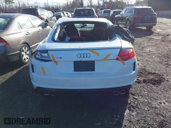 2023 Audi TTS with VIN TRUA1AFV0P1007101, listed as a IAAI auction lot 41800664 with 2,021 mi miles and . Bid and sale history available at DreamBid. Image 16.