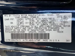 2012 Toyota Tacoma with VIN 5TFUU4EN8CX034605, listed as a IAAI auction lot 41976998 with 345,138 mi miles. Bid and sale history available at carsss.com. Image 8.
