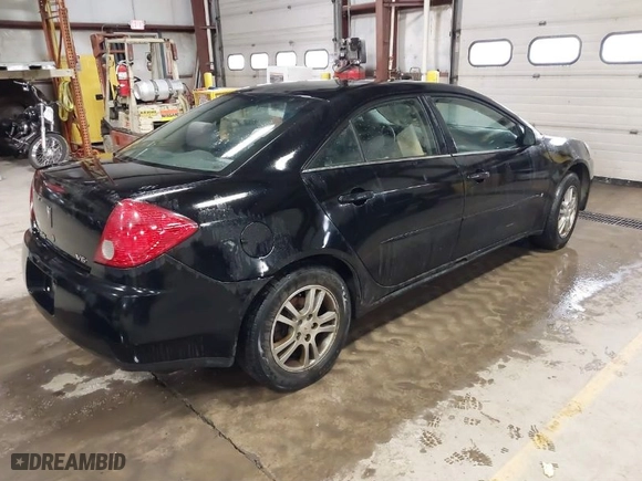 2006 Pontiac G6 6-Cyl with VIN 1G2ZG558764275630, listed as a IAAI auction lot 41446766 with NaN miles. Bid and sale history available at carsss.com. Image 4.