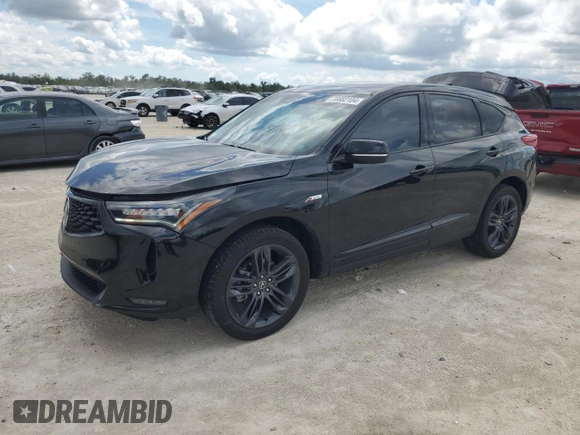 2022 Acura RDX w/A-Spec Package with VIN 5J8TC1H6XNL003949, listed as a Copart auction lot 70882104 with 19,847 mi miles and Salvage Title. Bid and sale history available at carsss.com. Image 1.