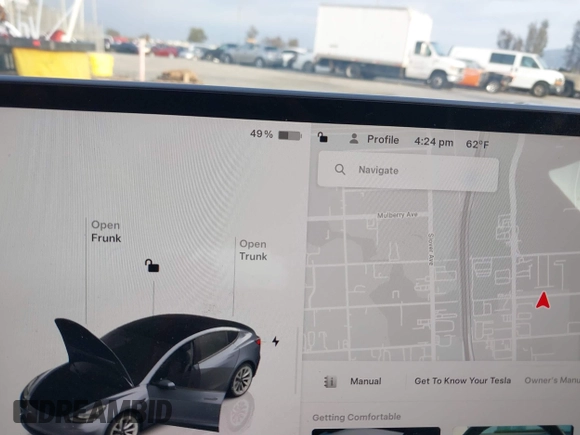 2023 Tesla Model 3 Long Range with VIN 5YJ3E1EB7PF681784, listed as a IAAI auction lot 41534837 with 20,882 mi miles and . Bid and sale history available at DreamBid. Image 18.