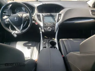 2018 Acura TLX w/Technology Pkg with VIN 19UUB2F59JA007083, listed as a Copart auction lot 47196053 with 61,310 mi miles. Bid and sale history available at carsss.com. Image 8.