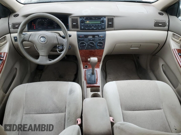 2008 Toyota Corolla CE with VIN 1NXBR32E98Z960779, listed as a Copart auction lot 56126505 with 205,846 mi miles and Clean Title. Bid and sale history available at DreamBid. Image 8.