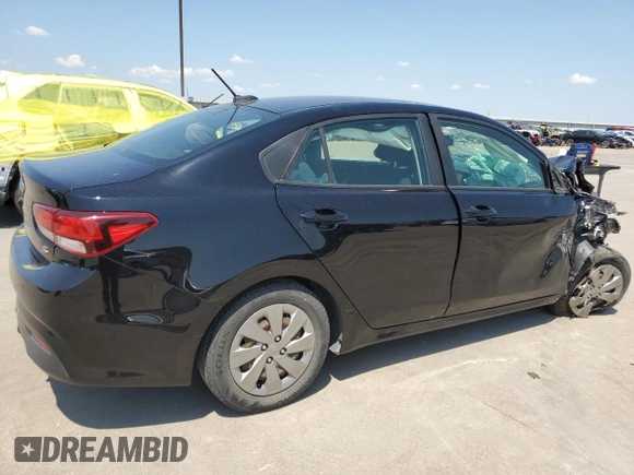 2019 Kia Rio S with VIN 3KPA24AB3KE242006, listed as a Copart auction lot 62422604 with 128,723 mi miles and Salvage Title. Bid and sale history available at DreamBid. Image 3.