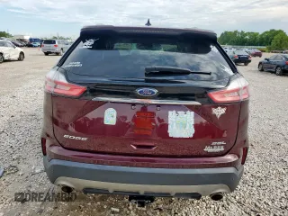 2020 Ford Edge SEL with VIN 2FMPK3J96LBB52242, listed as a Copart auction lot 60804145 with 42,287 mi miles and Salvage title. Bid and sale history available at DreamBid. Image 6.
