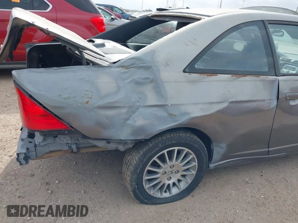 2005 Honda Civic Cpe EX with VIN 1HGEM22995L039162, listed as a IAAI auction lot 41927629 with 295,610 mi miles. Bid and sale history available at carsss.com. Image 13.
