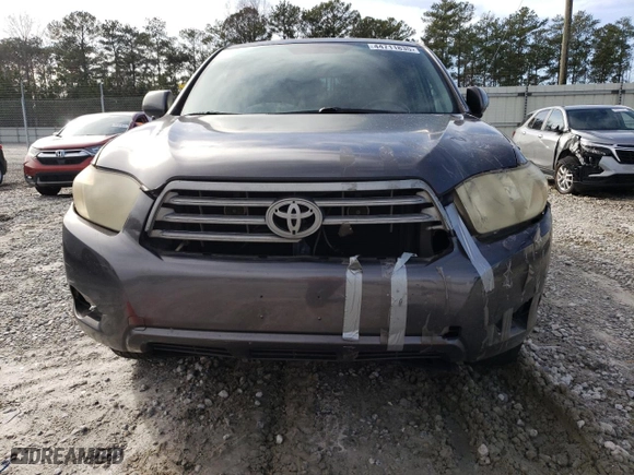 2009 Toyota Highlander with VIN JTEDS41AX92089583, listed as a Copart auction lot 44711835 with 266,399 mi miles and Salvage Title. Bid and sale history available at carsss.com. Image 5.