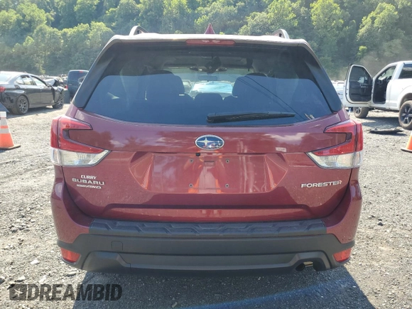 2023 Subaru Forester Premium z VIN JF2SKAEC8PH512288, wystawiony jako Copart lot #62485005 z przebiegiem 18 263 mil mil oraz Szkoda całkowita • Salvage title. Historia ofert i sprzedaży dostępna na DreamBid. Obrazek 6.