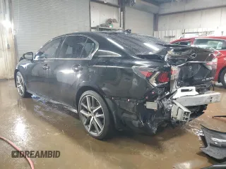 2017 Lexus GS with VIN JTHCZ1BL8HA005872, listed as a Copart auction lot 47780075 with 128,551 mi miles and Salvage Title. Bid and sale history available at carsss.com. Image 2.