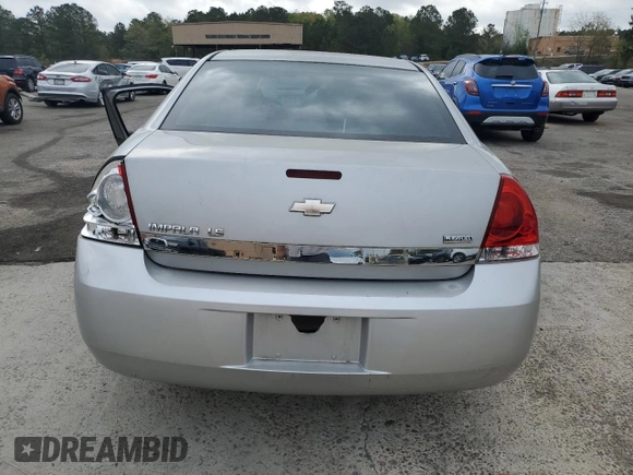 2007 Chevrolet Impala LS with VIN 2G1WB58K379328920, listed as a Copart auction lot 50860825 with 284,357 mi miles and Salvage Title. Bid and sale history available at DreamBid. Image 6.