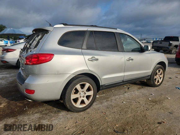 2009 Hyundai Santa Fe Limited with VIN 5NMSH13E89H237847, listed as a Copart auction lot 63209755 with 196,504 mi miles and Clean title. Bid and sale history available at DreamBid. Image 3.