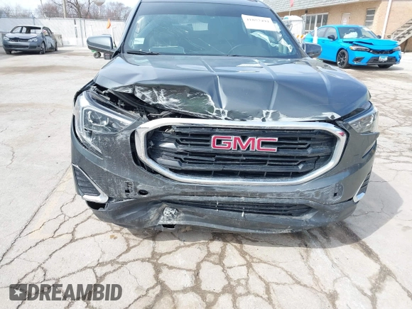 2019 GMC Terrain SLE with VIN 3GKALMEV9KL165031, listed as a IAAI auction lot 41857494 with 142,995 mi miles. Bid and sale history available at carsss.com. Image 6.