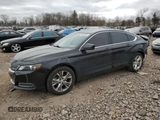 2017 Chevrolet Impala LS with VIN 1G11Z5SA3HU124788, listed as a Copart auction lot 48044485 with 65,790 mi miles and Salvage Title. Bid and sale history available at DreamBid. Image 1.