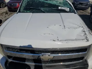 2007 Chevrolet Silverado 1500 1LT with VIN 2GCEK19J371608191, listed as a Copart auction lot 45173345 with 163,017 mi miles and Salvage Title. Bid and sale history available at DreamBid. Image 12.