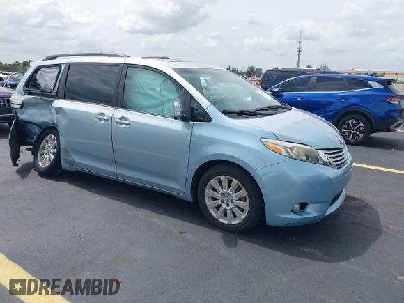 2015 Toyota Sienna Limited с VIN 5TDDK3DC0FS127743, выставлен на аукционе IAAI как лот 42446949 с пробегом 63 026 миль миль и . История ставок и продаж доступна на DreamBid. Изображение 1.