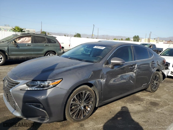 2016 Lexus ES 300h Hybrid with VIN JTHBW1GG1G2123920, listed as a Copart auction lot 76981894 with 131,119 mi miles and Salvage Title. Bid and sale history available at carsss.com. Image 1.