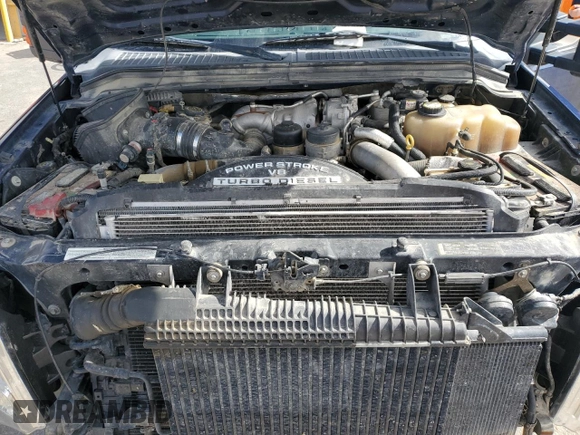 2008 Ford F-350 XL with VIN 1FTWW31R28ED42054, listed as a Copart auction lot 50200235 with 226,309 mi miles and Salvage title. Bid and sale history available at DreamBid. Image 11.