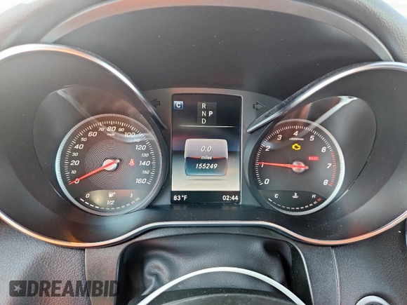 2019 Mercedes-Benz GLC 300 with VIN WDC0G4JB3KV132432, listed as a Copart auction lot 64613705 with 155,249 mi miles and Clean title. Bid and sale history available at DreamBid. Image 9.
