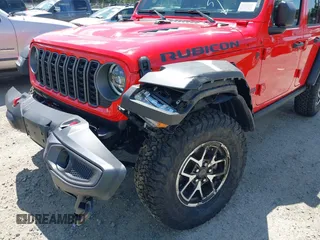 2025 Jeep Wrangler Rubicon with VIN 1C4PJXFN4SW573748, listed as a IAAI auction lot 42660183 with 763 mi miles and . Bid and sale history available at DreamBid. Image 6.