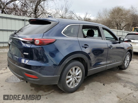 2016 Mazda CX-9 Sport with VIN JM3TCABYXG0122685, listed as a Copart auction lot 38173303 with 48,197 mi miles. Bid and sale history available at carsss.com. Image 3.