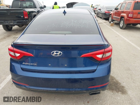2017 Hyundai Sonata 2.4L with VIN 5NPE24AF6HH545788, listed as a IAAI auction lot 41549702 with 145,360 mi miles and . Bid and sale history available at carsss.com. Image 16.