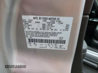 2010 Ford Escape Limited with VIN 1FMCU0EG9AKA54244, listed as a Copart auction lot 56930955 with 88,496 mi miles and Salvage title. Bid and sale history available at DreamBid. Image 13.