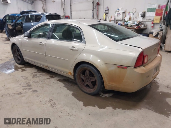 2009 Chevrolet Malibu 1LS with VIN 1G1ZG57B694163581, listed as a IAAI auction lot 41951845 with 92,559 mi miles and . Bid and sale history available at DreamBid. Image 3.