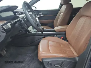 2022 Audi e-tron Premium with VIN WA1AAAGE4NB022730, listed as a Copart auction lot 56118575 with 47,680 mi miles and Clean title. Bid and sale history available at DreamBid. Image 7.