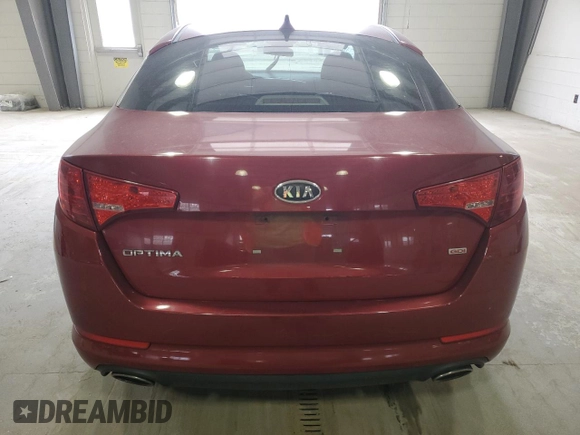 2012 Kia Optima LX with VIN 5XXGM4A73CG078569, listed as a Copart auction lot 49129255 with 157,892 mi miles and Salvage Title. Bid and sale history available at carsss.com. Image 6.