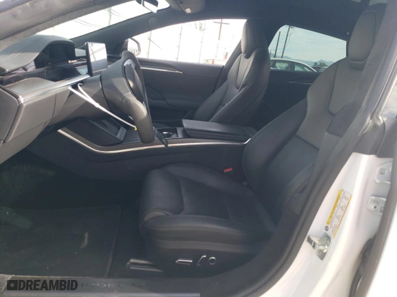 2022 Tesla Model S Plaid with VIN 5YJSA1E65NF478819, listed as a Copart auction lot 78212994 with 27,973 mi miles and Salvage Title. Bid and sale history available at carsss.com. Image 7.