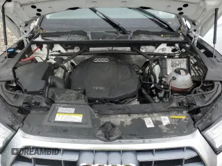 2020 Audi Q5 Premium Plus with VIN WA1BNAFY9L2102249, listed as a Copart auction lot 57608805 with 73,629 mi miles and Salvage title. Bid and sale history available at DreamBid. Image 12.
