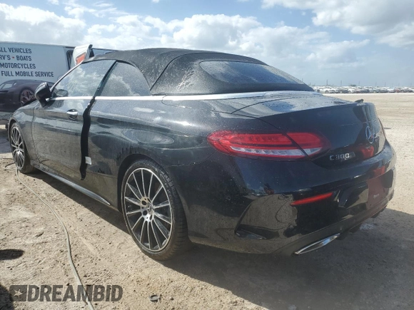 2022 Mercedes-Benz C 300 with VIN W1KWK8DB5NG113140, listed as a Copart auction lot 76947864 with Not Provided miles and Non Repairable. Bid and sale history available at DreamBid. Image 2.