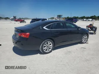 2018 Chevrolet Impala LT with VIN 2G1105S35J9120224, listed as a Copart auction lot 49606485 with 121,739 mi miles and Salvage Title. Bid and sale history available at DreamBid. Image 3.