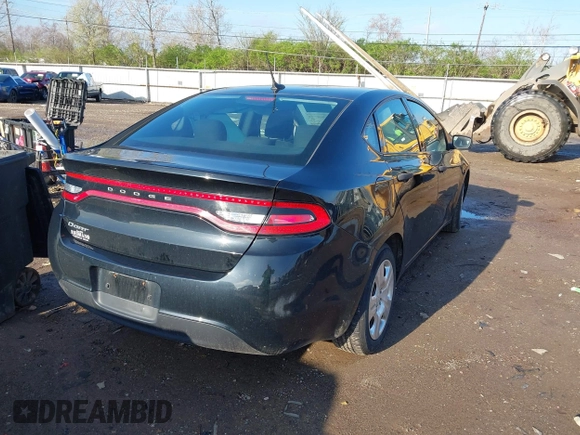 2013 Dodge Dart SE with VIN 1C3CDFAA4DD302311, listed as a IAAI auction lot 41939129 with 178,285 mi miles and . Bid and sale history available at carsss.com. Image 4.