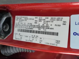 2016 Ford F-150 XL с VIN 1FTEW1CF7GKD28993, выставлен на аукционе Copart как лот 51515545 с пробегом 108 494 миль миль и Списание • Salvage title. История ставок и продаж доступна на DreamBid. Изображение 12.