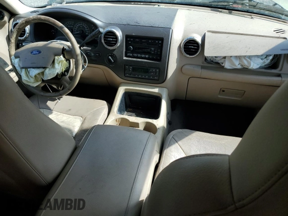 2003 Ford Expedition Eddie Bauer with VIN 1FMFU18L23LB58356, listed as a Copart auction lot 55130615 with 279,191 mi miles and Salvage title. Bid and sale history available at DreamBid. Image 8.