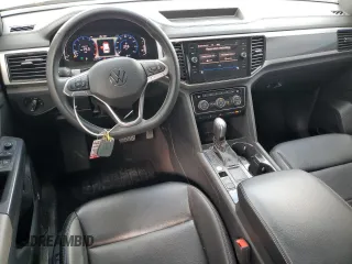 2021 Volkswagen Atlas SEL with VIN 1V2EE2CA0MC222998, listed as a Copart auction lot 57527635 with 100,802 mi miles and Salvage title. Bid and sale history available at DreamBid. Image 8.