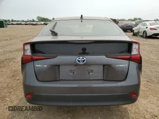 2021 Toyota Prius L Eco with VIN JTDKAMFU1M3148685, listed as a Copart auction lot 59094755 with 54,465 mi miles and Salvage title. Bid and sale history available at DreamBid. Image 6.