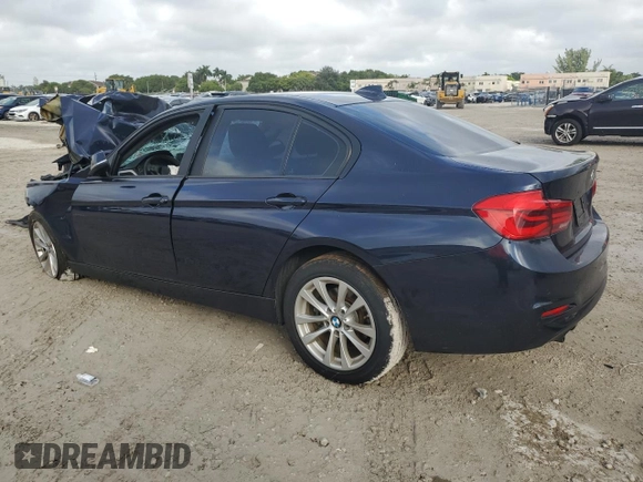 2017 BMW 3 Series 320i with VIN WBA8E1G37HNU18934, listed as a Copart auction lot 78614524 with 63,445 mi miles and Non Repairable. Bid and sale history available at DreamBid. Image 2.