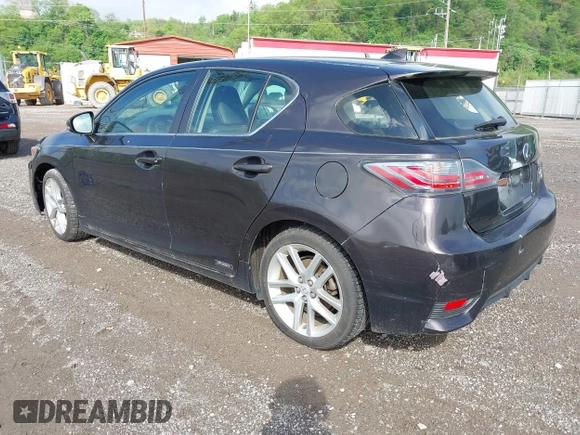 2014 Lexus CT 200h with VIN JTHKD5BH5E2203375, listed as a IAAI auction lot 42183224 with 186,696 mi miles and . Bid and sale history available at DreamBid. Image 3.
