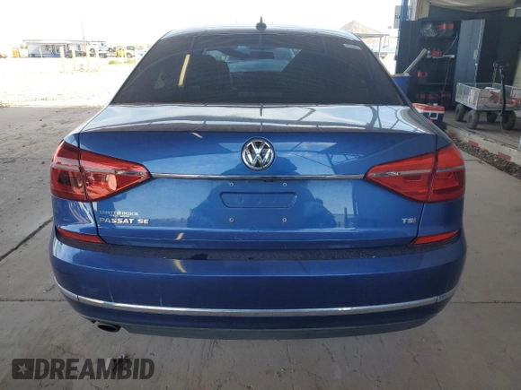 2016 Volkswagen Passat SE with VIN 1VWBT7A34GC021263, listed as a Copart auction lot 54558625 with 115,224 mi miles and Salvage title. Bid and sale history available at DreamBid. Image 6.