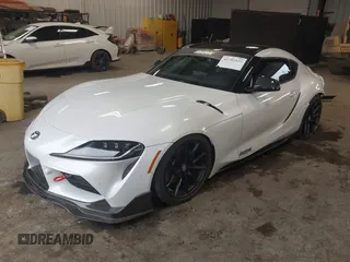 2024 Toyota GR Supra 3.0 with VIN WZ1DB0G05RW064001, listed as a IAAI auction lot 41751835 with 15,249 mi miles. Bid and sale history available at carsss.com. Image 2.