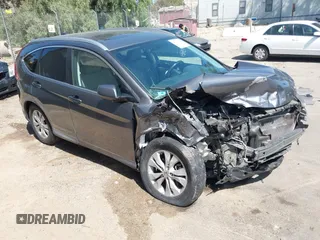 2014 Honda CR-V EX-L with VIN 2HKRM3H71EH520202, listed as a IAAI auction lot 41989006 with 86,245 mi miles and . Bid and sale history available at carsss.com. Image 1.