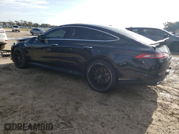 2022 Mercedes-Benz AMG GT 53 z VIN W1K7X6BB0NA047211, wystawiony jako Copart lot #68858174 z przebiegiem 7 868 mil mil oraz Nie do naprawy • Non repairable. Historia ofert i sprzedaży dostępna na DreamBid. Obrazek 2.